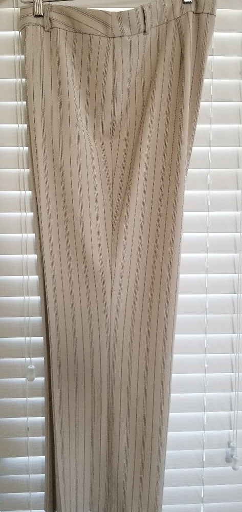 Striped dress pants